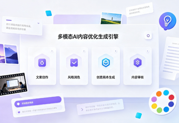 西市区AI智能内容优化创新 多模态生成技术丰富数字内容创作生态